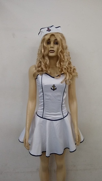 Marinheira Corpete e Saia 